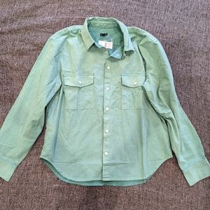 J. Crew Garment-dyed chambray shirt
